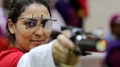 بطلة الرماية ألفة الشارني للمرة الخامسة في الأولمبياد