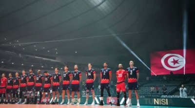 الكرة الطائرة  : منتخب تونس ينقاد إلى الهزيمة السادسة في الدورة الترشيحية للأولمبياد