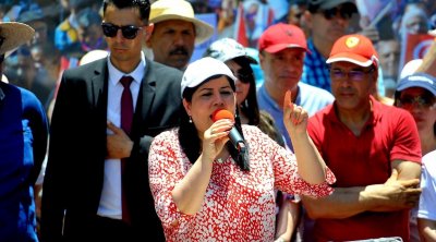 لجنة الدفاع: : عبير موسي محتجزة قسريا وقاضي التحقيق منحاز للنيابة العمومية