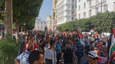 تونس : المحامون في يوم غضب وطني نصرةً لفلسطين