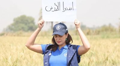 هند صبري تستقيل من منصب سفيرة برنامج الغذاء العالمي تضامنا مع غزة