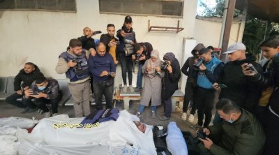 غزة : ارتفاع عدد الشهداء الصحفيين إلى 97