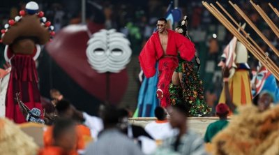 محمد رمضان يشارك في حفل افتتاح كأس الأمم الأفريقية