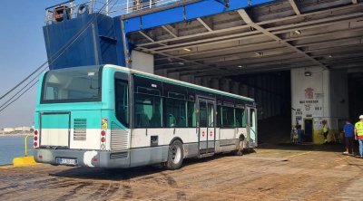 نقل تونس : وصول 47 حافلة مستعملة من فرنسا 