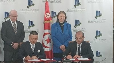 Pont de Bizerte : signature du contrat avec la société chinoise Sichuan Road & Bridge