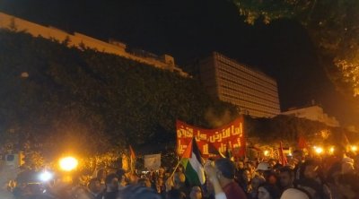 تونس : مسيرة شعبية إحياءً لذكرى يوم الأرض الفلسطيني
