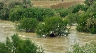 القصرين : فيضان وادي الحطب في فوسانة 