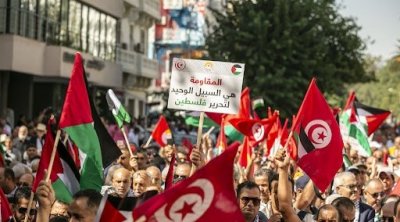 مسيرات إحتجاجية في عدة مدن تونسية عشية اليوم تنديدا بمحرقة رفح 