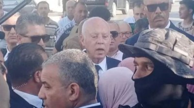 قيس سعيد في زيارة غير معلنة إلى جبنيانة 