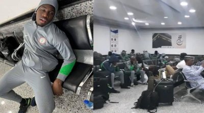 12 ساعة في مطار مهجور بدون طعام أو ماء.. بعثة المنتخب النيجيري في ليبيا تستغيث 