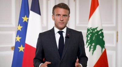 Emmanuel Macron est arrivé à Beyrouth
