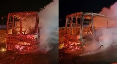 Un bus de la SNTRI prend feu sur la ligne Médenine-Tunis, le chauffeur blessé
