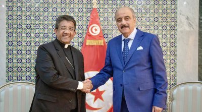 Mohamed Ali Nafti reçoit l’ambassadeur de l’État du Vatican à Tunis