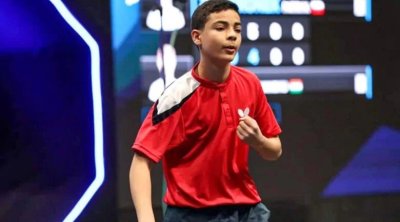 وسيم الصيد يحرز الميدالية البرونزية في الدورة الدولية لكرة الطاولة بصربيا