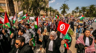 Tunisie: des centaines de personnes manifestent en solidarité avec le peuple palestinien