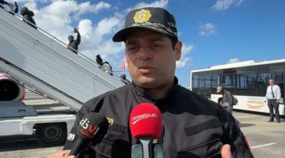Départ du 4e vol de retour volontaire pour 149 migrants subsahariens depuis Tunis-Carthage