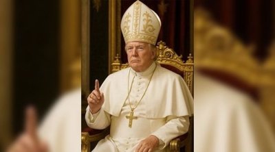 Donald Trump en pape: une image générée par l'IA diffusée sur le compte officiel du président américain
