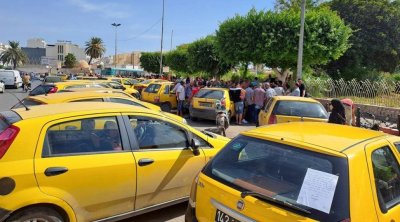 تونس : سائقو التاكسي يعلنون الإضراب غدا الاثنين 19 ماي 