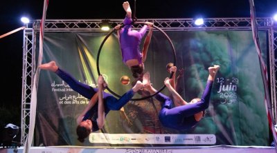Le Festival International des Arts du Cirque clôt sa 8e édition depuis le Temple des Eaux à Zaghouan