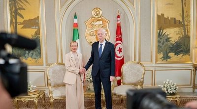 الهجرة في صدارة مباحثات قيس سعيّد وميلوني بقصر قرطاج