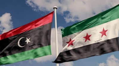 بعد 13 عاما.. رفع علم سوريا على مبنى سفارتها في طرابلس