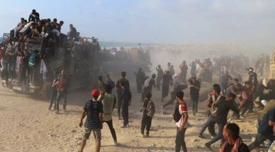 L'armée israélienne commence un retrait progressif vers l'est de la bande de Gaza
