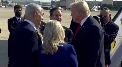 Donald Trump arrive en Israël avant le sommet de paix en Égypte