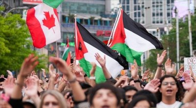 كنديون يطالبون حكومة بلادهم بوقف مبيعات الأسلحة لإسرائيل