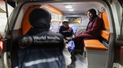 منظمة الصحة العالمية تجلي 41 مريضا من غزة