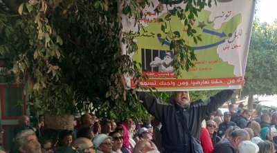 وقفة إحتجاجية أمام محكمة تونس تضامنًا مع عبير موسي (صور)