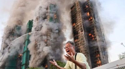 الصين : 55 قتيلا ومئات المفقودين في حريق بمجمع سكني