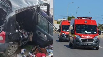 Tunisie : 3 morts et 19 blessés chaque jour sur les routes