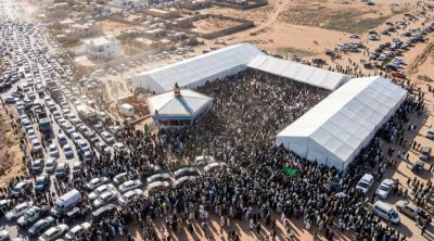 تشييع سيف الإسلام القذافي في بني وليد