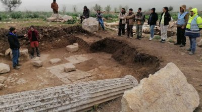 باجة: كشف آثار رومانية وبيزنطية في موقع هنشير الماطرية (صور)