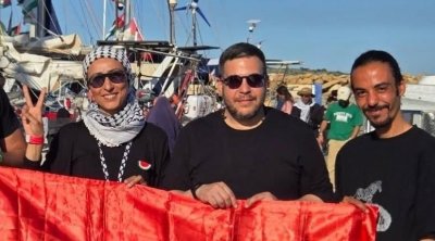 احتجاز تونسي من بين 4 مشاركين في أسطول الصمود 2