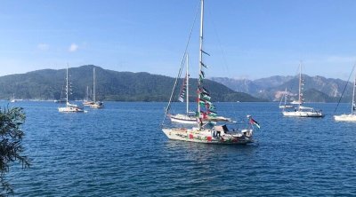 La Flottille mondiale Sumud arrive à Marmaris en Türkiye