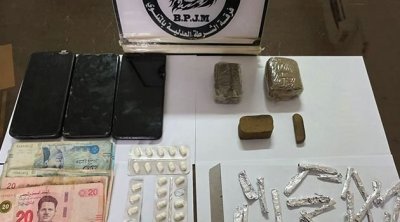 Gafsa : démantèlement d’un réseau de trafic de drogue