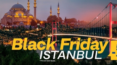 Nouvelair fête le Black Friday:   4 jours de réduction de 30% sur les vols vers d’Istanbul 