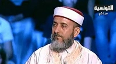 الشيخ مختار الجبالي يدعو على المباشر الشباب التونسي للجهاد في سوريا 