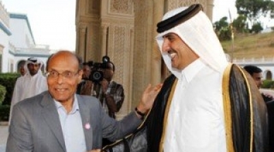 المرزوقي يهنئ الأمير تميم بتولي حكم دولة قطر