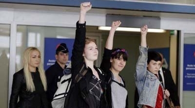  ناشطات فيمن يصفن ظروف احتجازهن في بتونس بالمهينة و المزرية