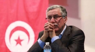 الاستماع إلى اقوال حمة الهمامي من قبل النيابة العمومية