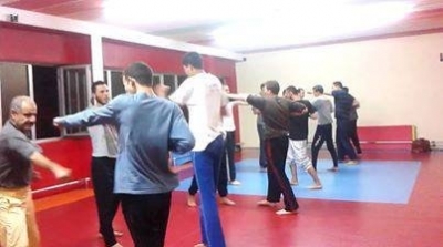 تحسبا للمواجهة: شباب النهضة يتدربون على الفنون القتالية في كامل الجمهورية 