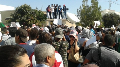 وصول جثمان الشهيد محمد البراهمي الى منزله