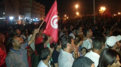 توافد اعداد غفيرة على اعتصام الرحيل امام المجلس التأسيسي