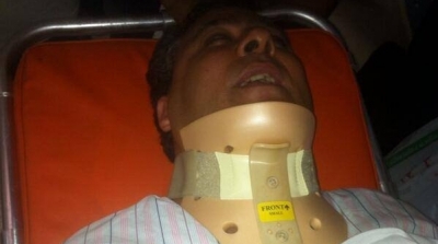 اصابة النائب نعمان الفهري بكسور خطيرة في الرقبة