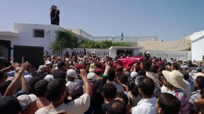 وصول جثمان الشهيد نزار المكشر لمسقط رأسه في الشابة