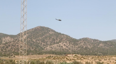 الجيش يقصف الشعانبي بالمدافع والرشاشات واندلاع حريق هائل