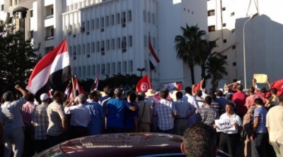 اغلاق السفارة المصرية بتونس تحسبا لاي هجوم من قبل انصار النهضة 