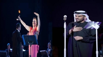 سهرة تونسية إماراتية مشتركة بين نوال غشام وحسين الجسمي في مهرجان قرطاج